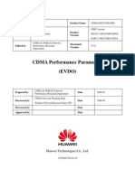 CDMA Performance Parameters (EVDO) V3.0