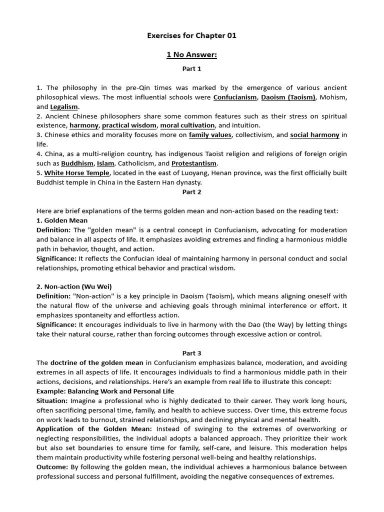 Ancient Chinese Philosophy Insights | PDF | Tao | Confucianism
