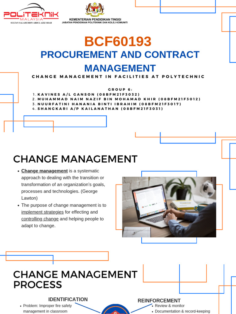 Procurement and Contract in Facilities Management | PDF