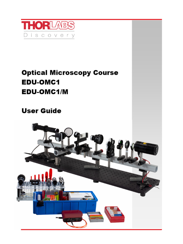 Optical Microscopy Course Kit Guide | PDF | Microscopy | Optical Resolution