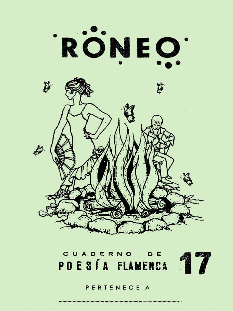 RONEO17 - Cuaderno de Poesía Flamenca - ELL | PDF
