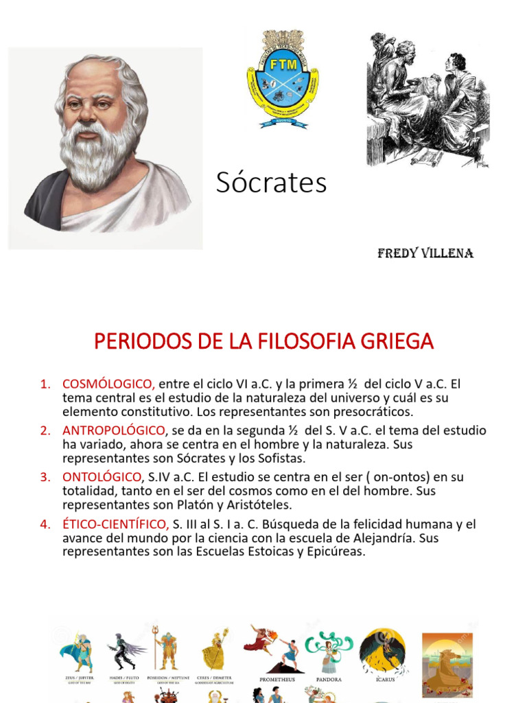 4 - Sócrates | PDF | Filosofía griega antigua | Platón