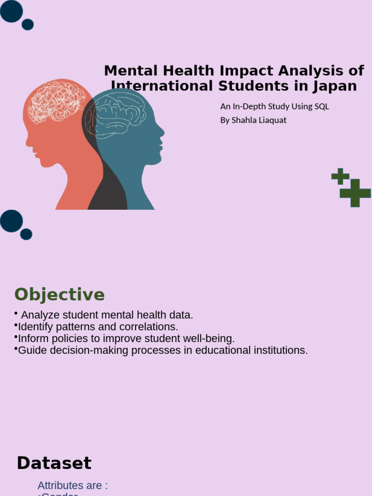 Mental Health Impact Analysis of International Students in | PDF