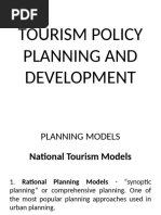 The Tourism Planning Process | PDF | Strategic Management | Protected Area