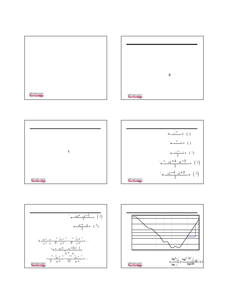 Finite Volume Method for Convection | PDF | Finite Difference | Partial ...