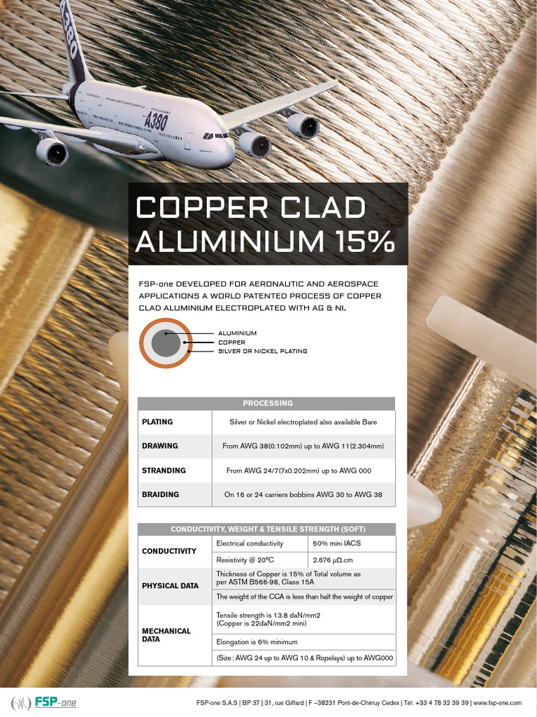 Copper Clad Aluminium for Aerospace | PDF