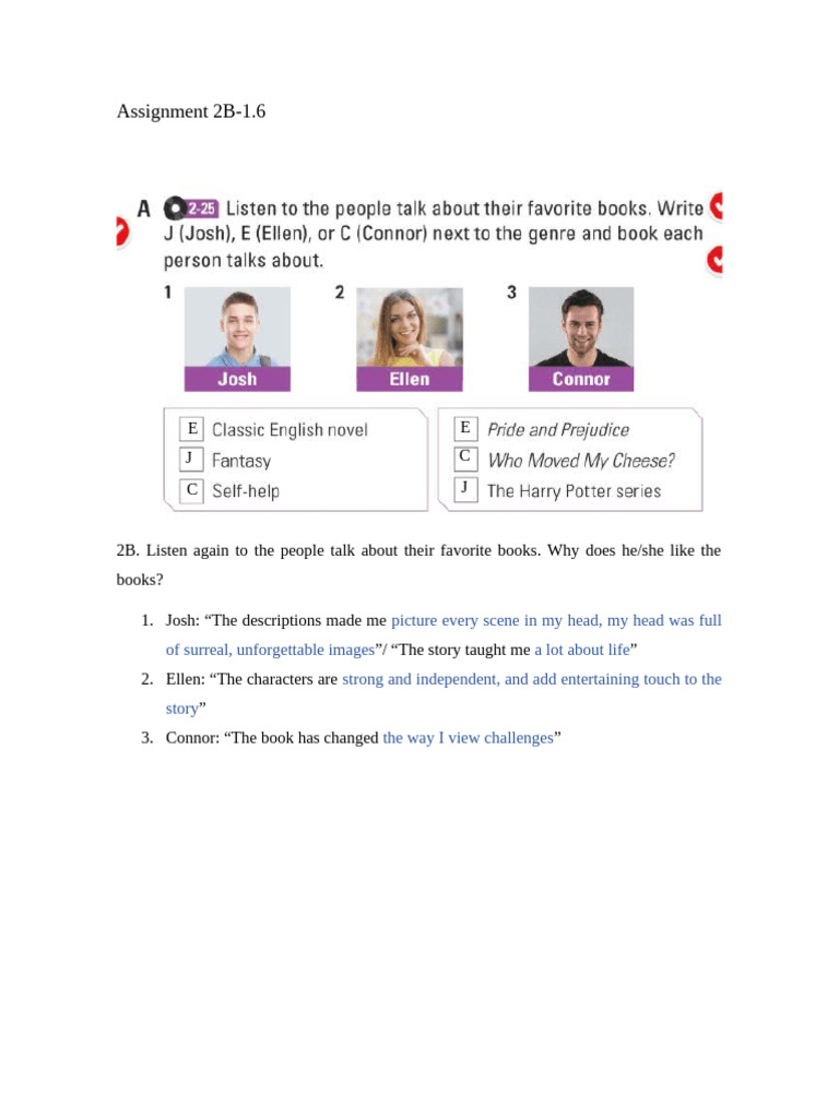 Assignment 2B 1.6 | PDF