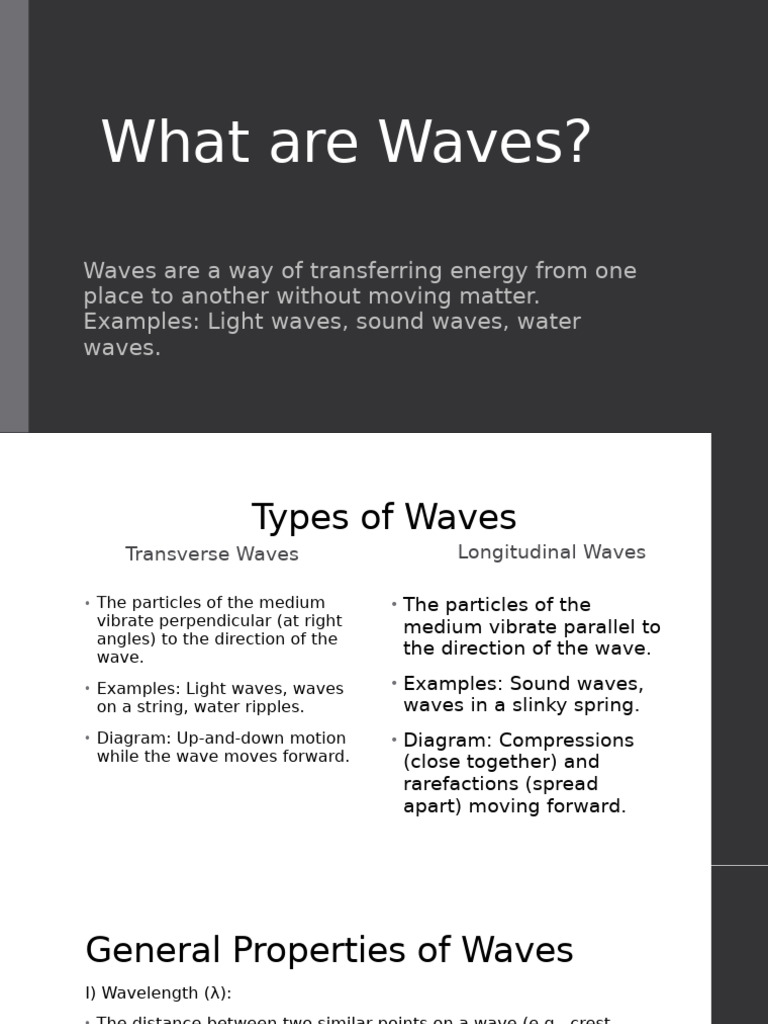 Key Properties of Waves Explained | PDF | Waves | Sound