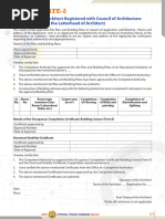 SACAP Architectural Compliance Certificate | PDF