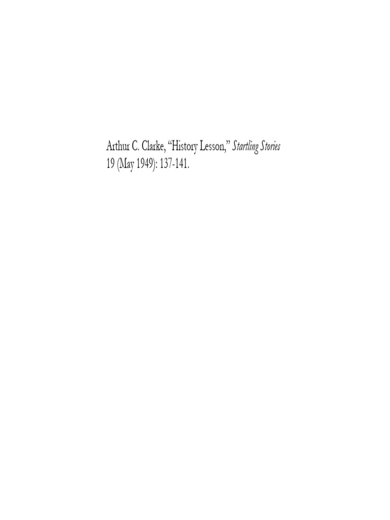 Clarke Reading | PDF