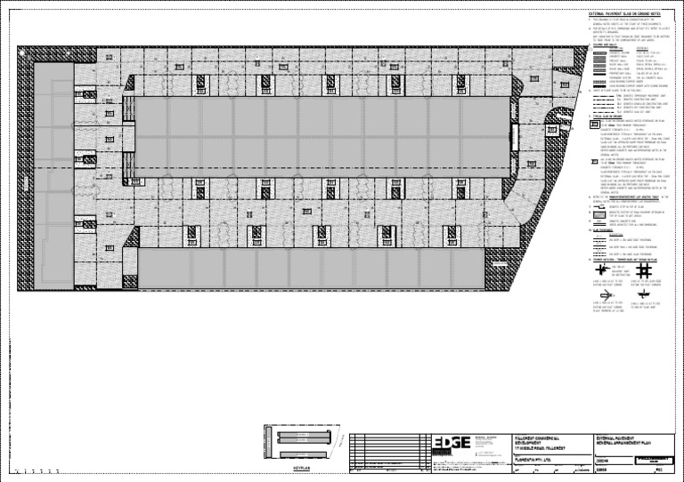 S3005 - External Pavement General Arrangement Plan (P02) | PDF ...