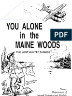 Alone in Maine Woods