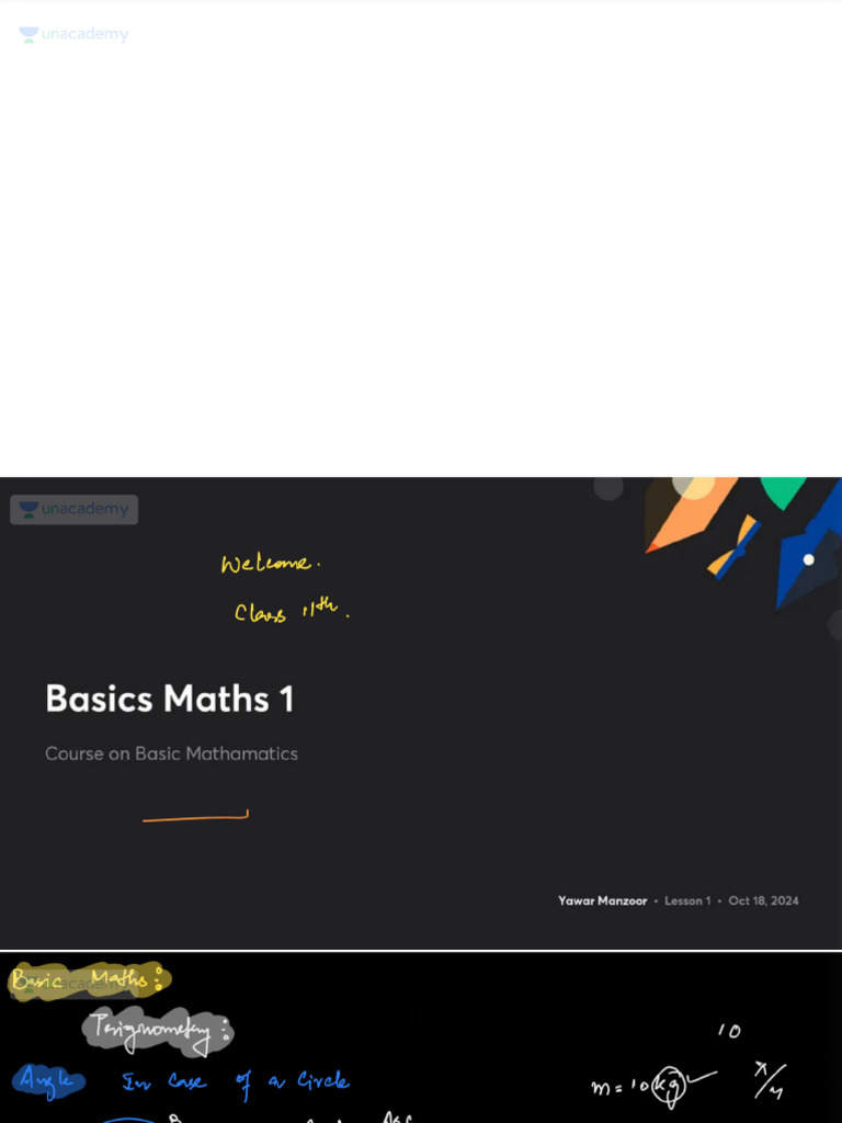 Basics Maths 1 With Anno 1737124495263 | PDF