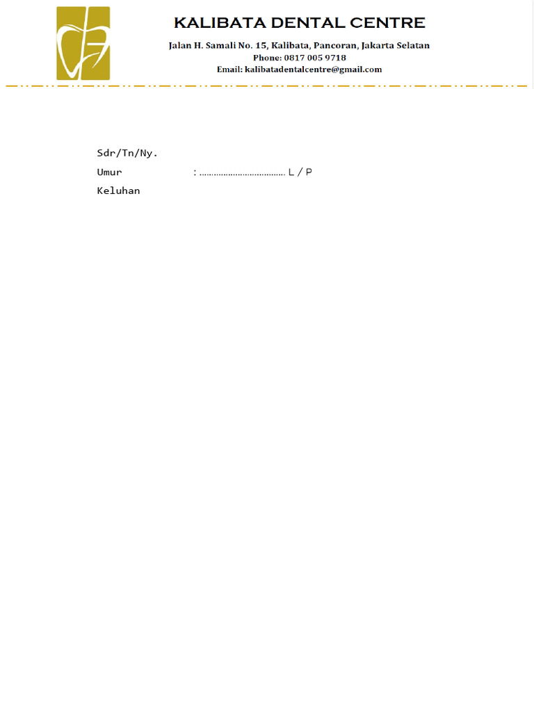 Kertas Rujukan Ronsen - KDC | PDF