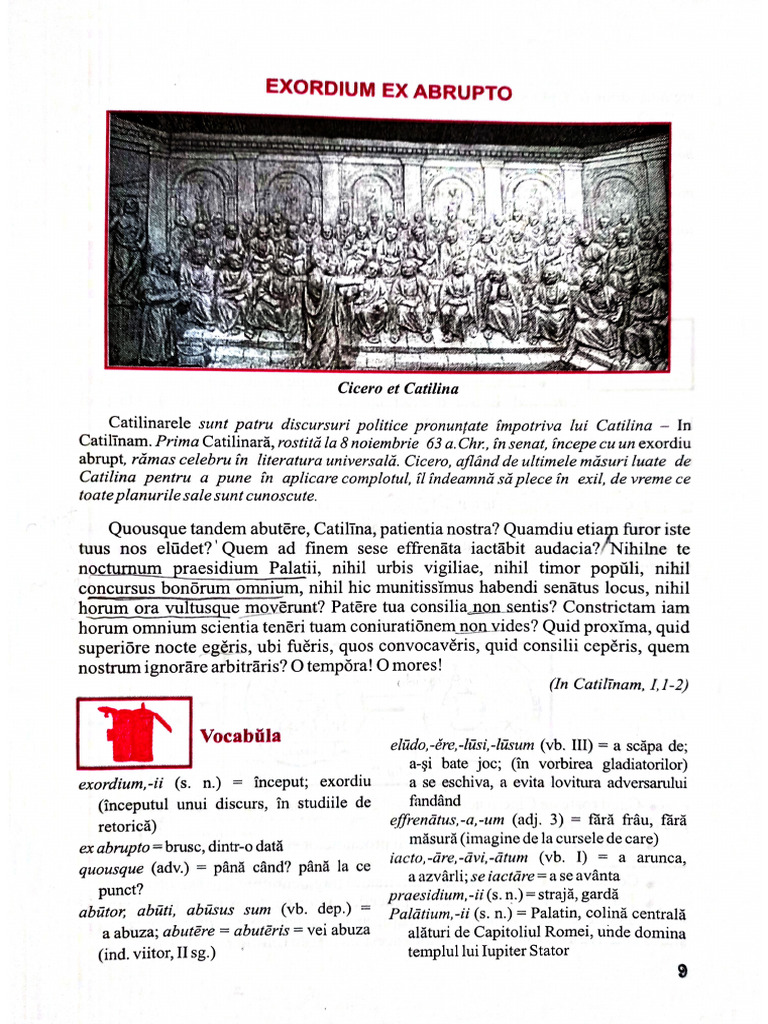 Exordium Ex Abrupto | PDF