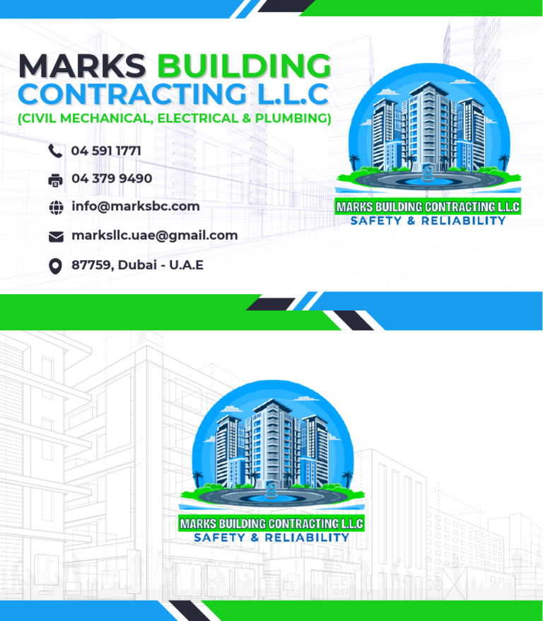 Marks Building Contracting LLC Contact Info | PDF