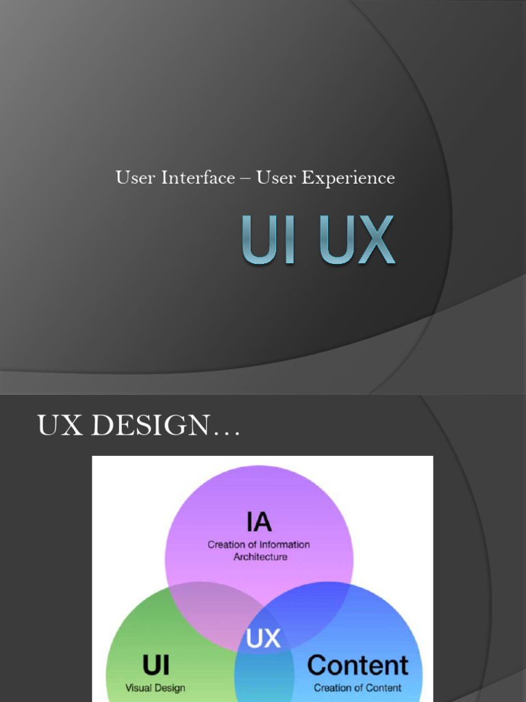 UI UX Training 01 | PDF | Usability | Design