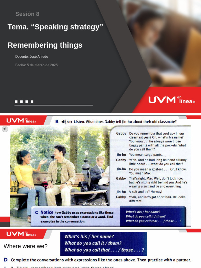 8th Lesson Week 8 | PDF