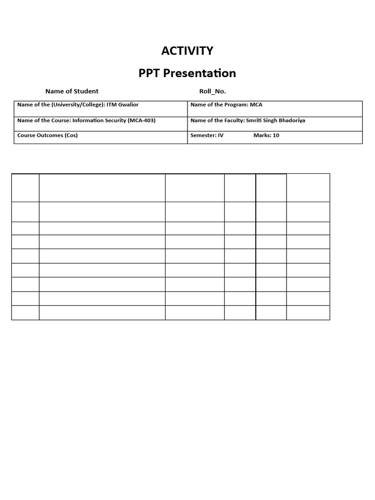 Activity | PDF