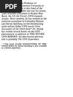 J Allen Hynek Ufo Report