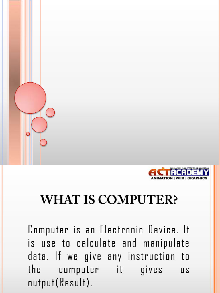 Computerfundamental 131102051019 Phpapp01 | PDF | Window (Computing ...