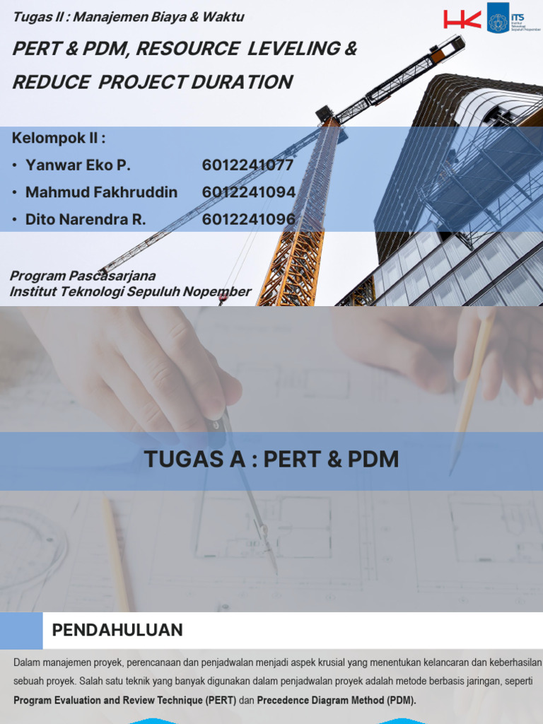 Penerapan PERT dan PDM dalam Proyek | PDF