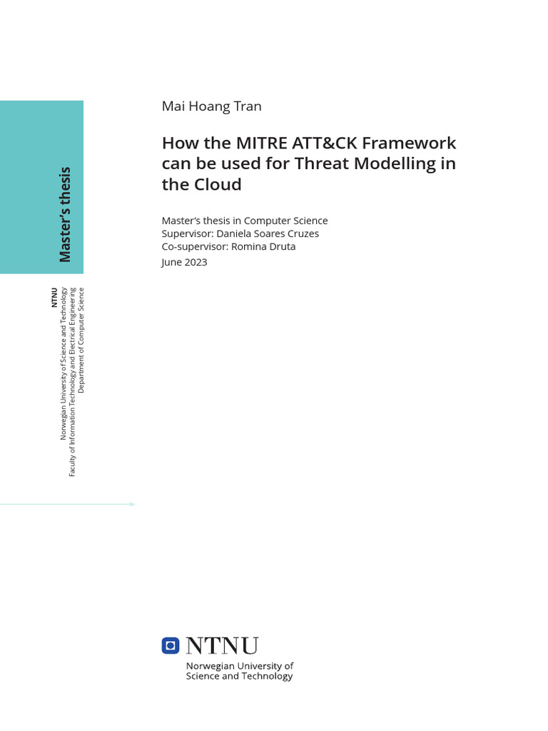 How The MITRE ATT&CK Framework | PDF | Cloud Computing | Computer Security