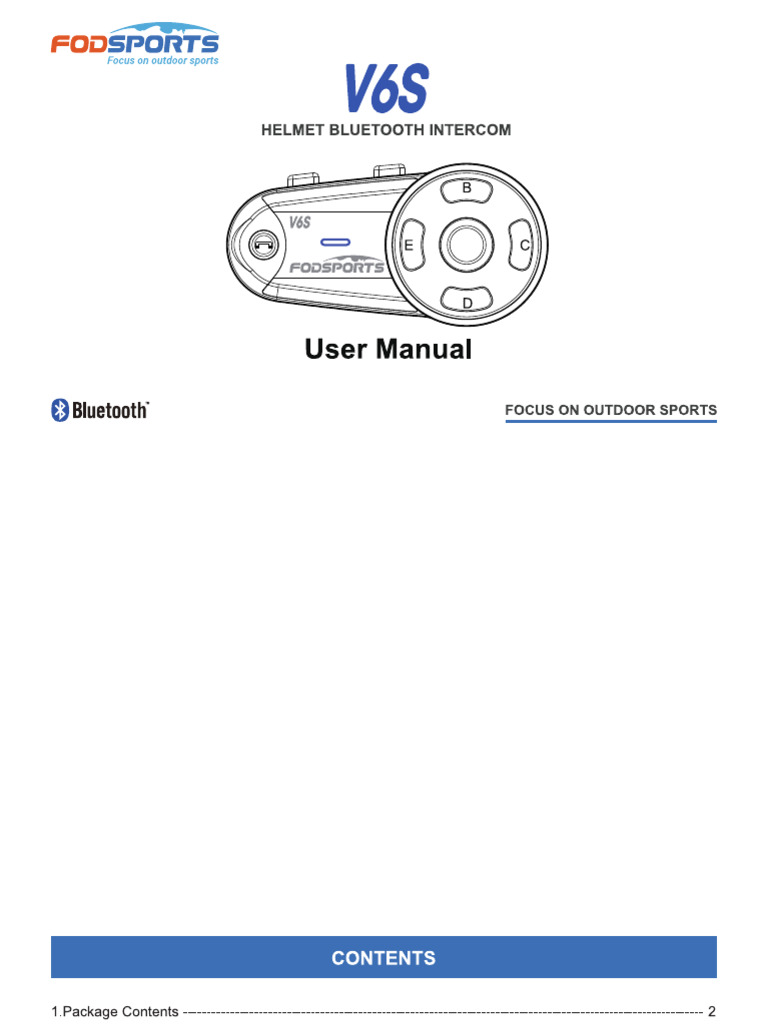 V6S User Manual in English and Japanese | PDF