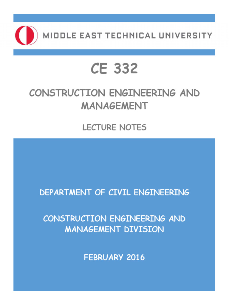 332 Lecture Notes | PDF | Project Management | Economic Growth