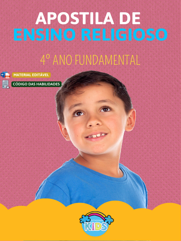 Apostila de Ensino Religioso 4º Ano | PDF | Moralidade | Rituais
