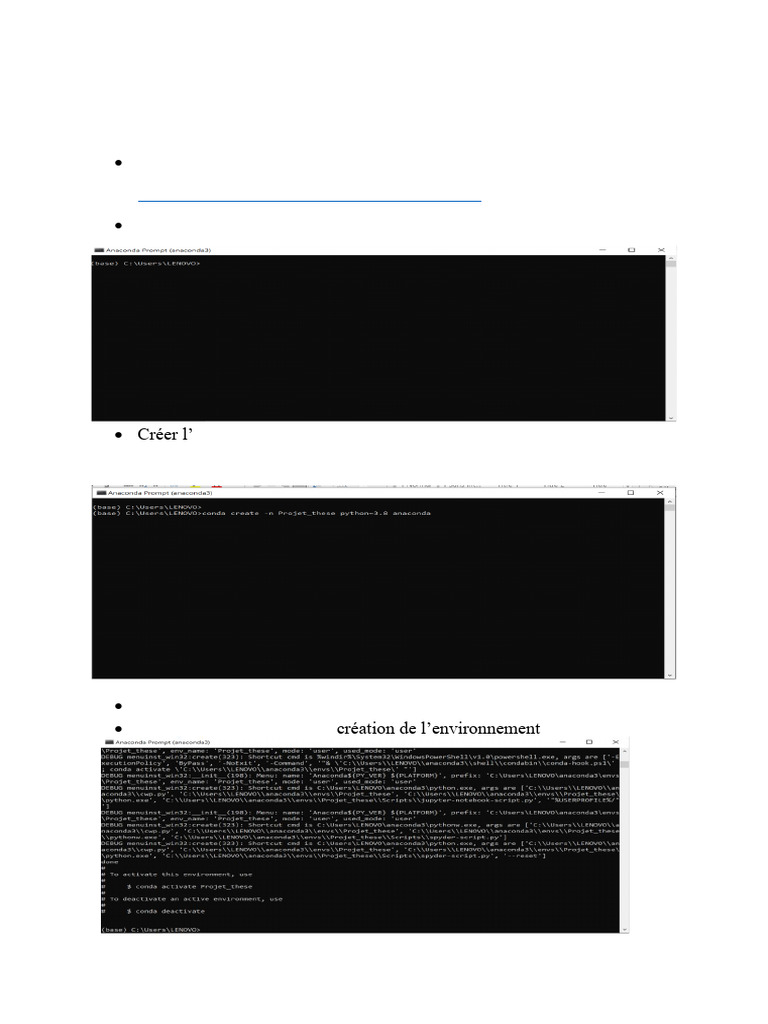 Installer Python pour Deep Learning | PDF | Apprentissage profond ...