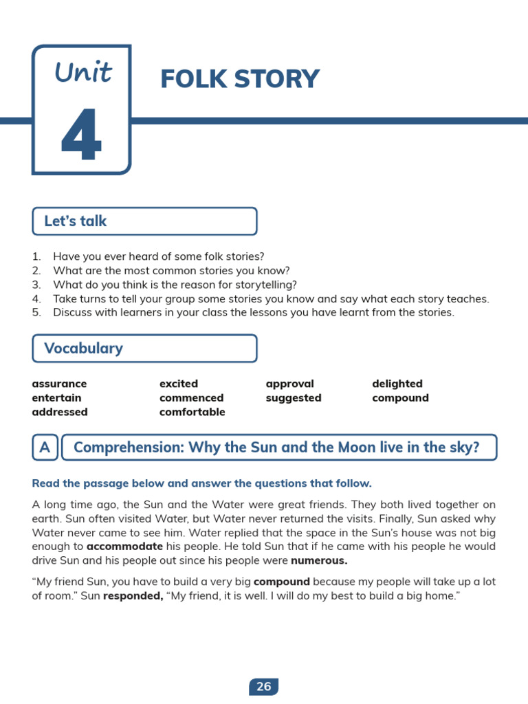 Exploring Folk Stories and Lessons | PDF