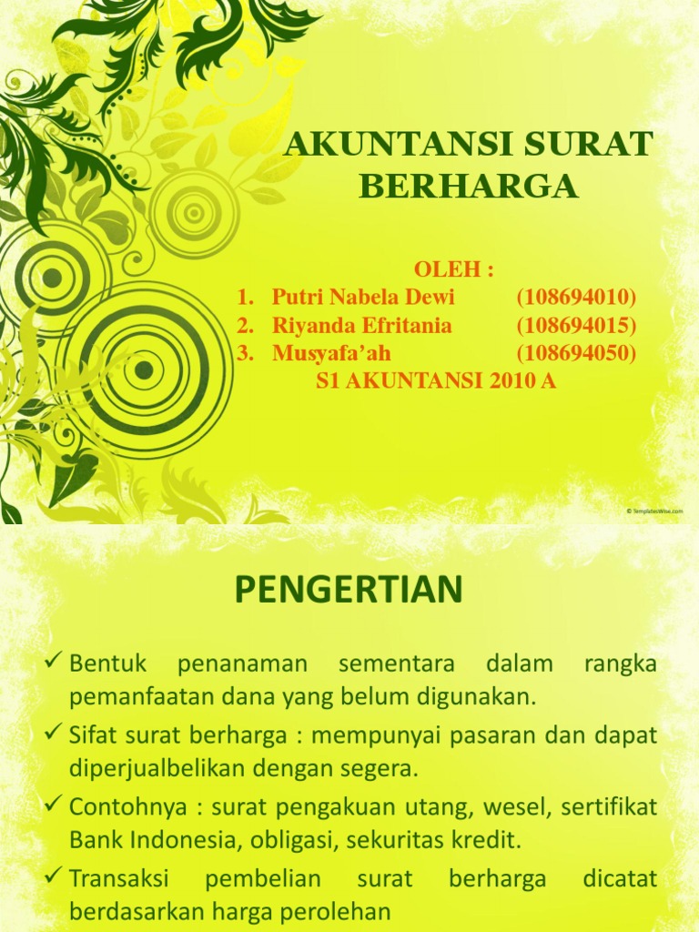 Surat Berharga