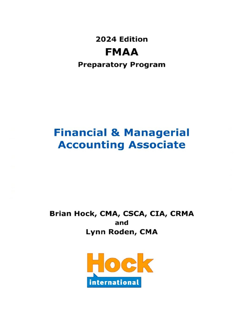 FMAA Study Material Overview | PDF