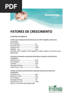 FATORES DE CRESCIMENTO_FÓRMULAS