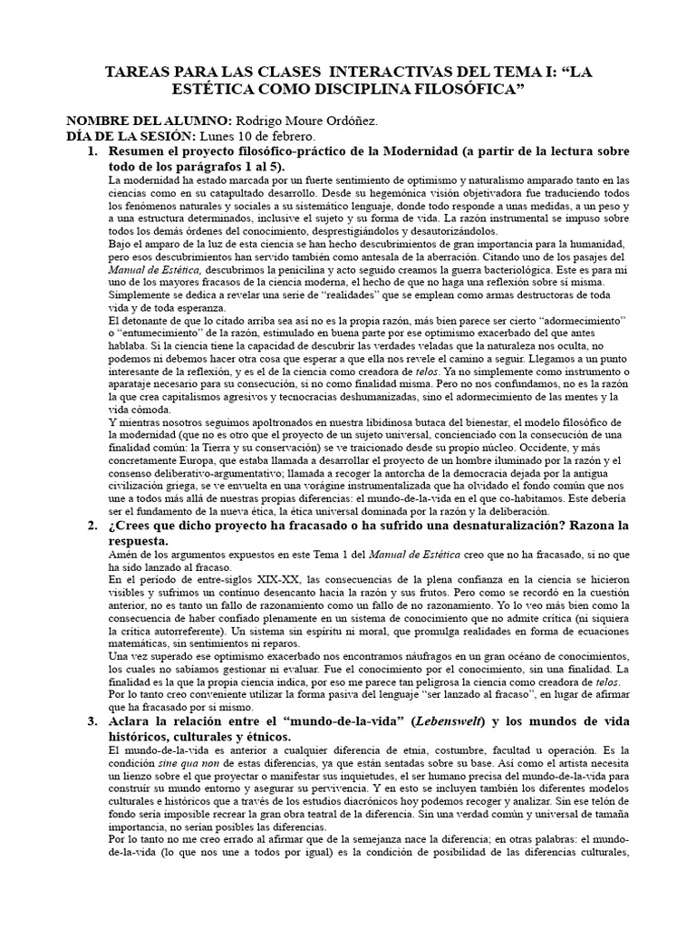 Crisis de la Modernidad y la Razón | PDF | Razón | Conocimiento