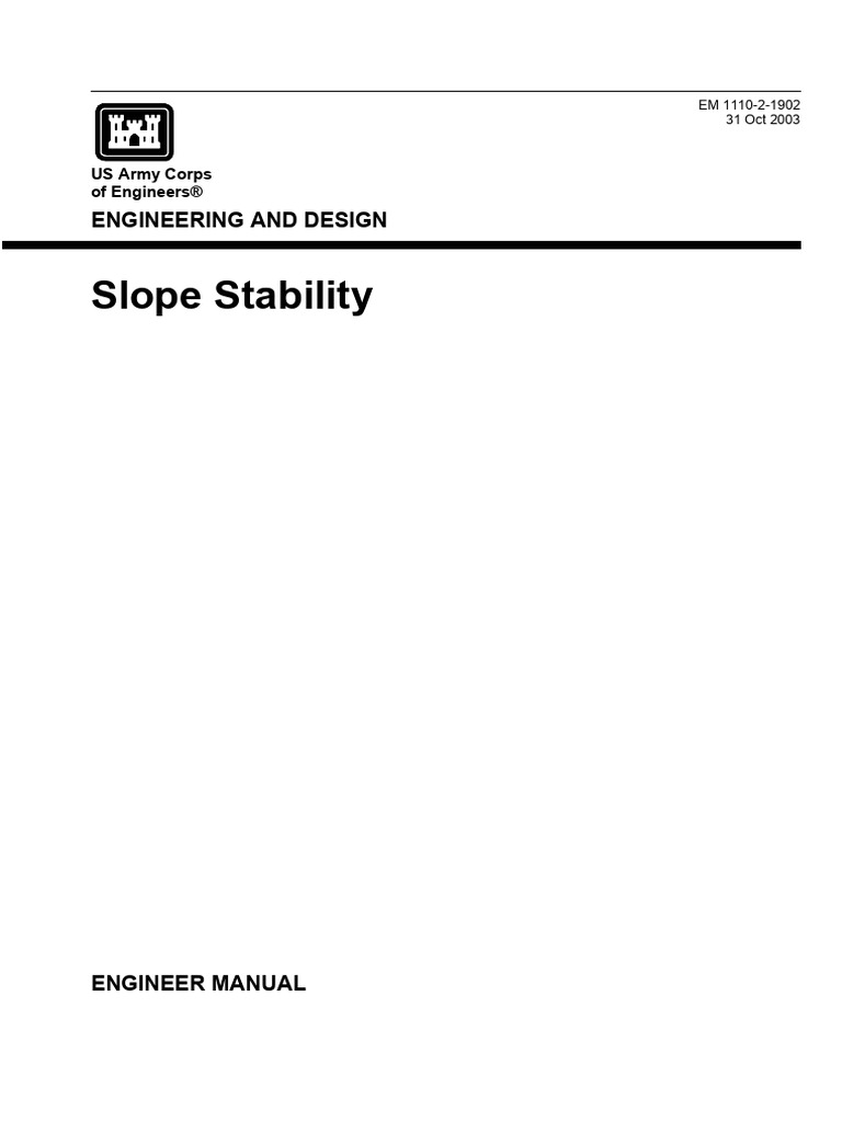 SLOPE STABILITY (Parte 1) | PDF | Applied And Interdisciplinary Physics ...