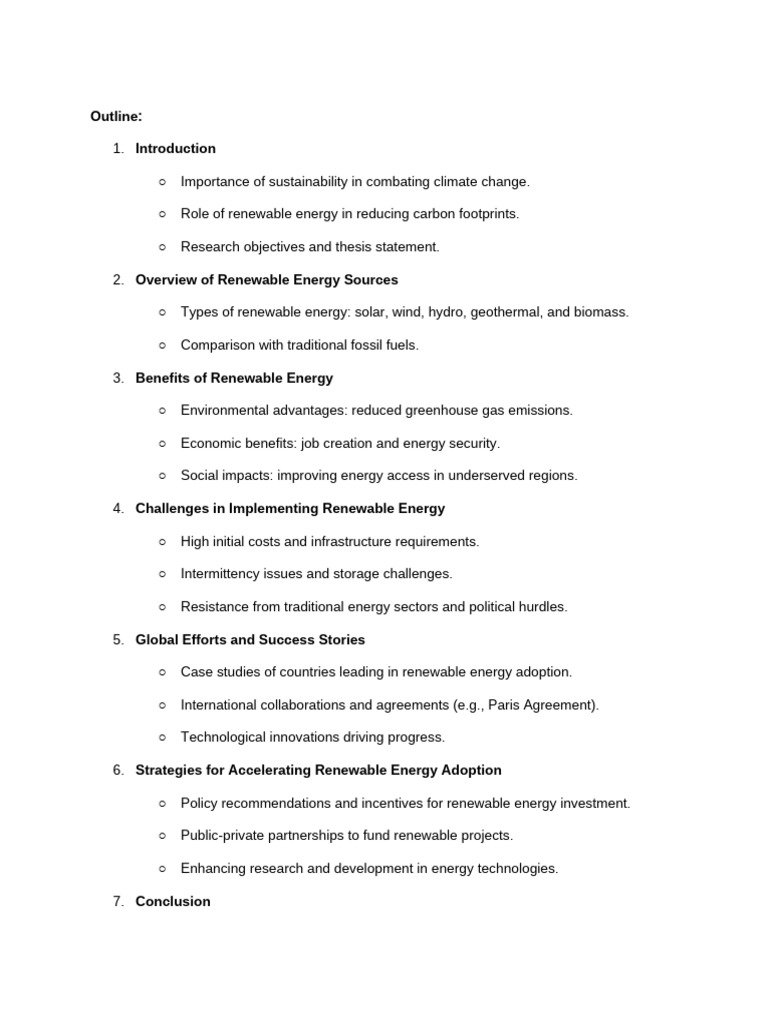 _The Role of Renewable Energy in Achieving Global Sustainability | PDF