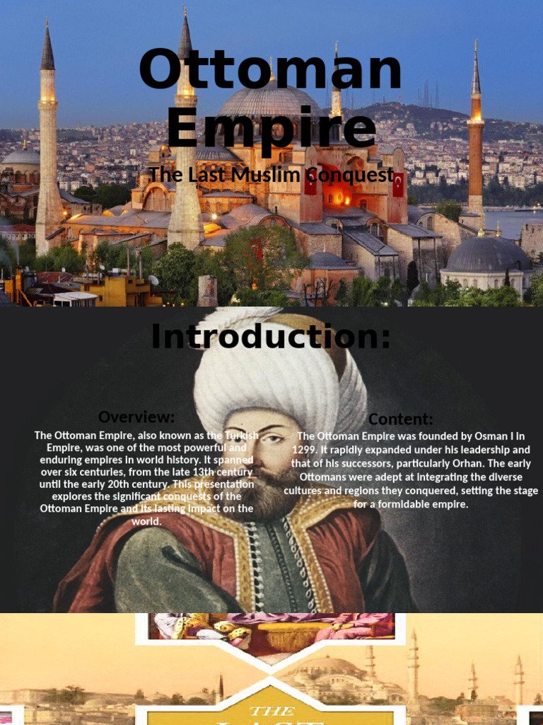 Ottoman Empire: Key Conquests Explained | PDF | Ottoman Empire ...