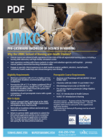 USask Nursing Pre-Professional Course Guide | PDF | Science | Health Care