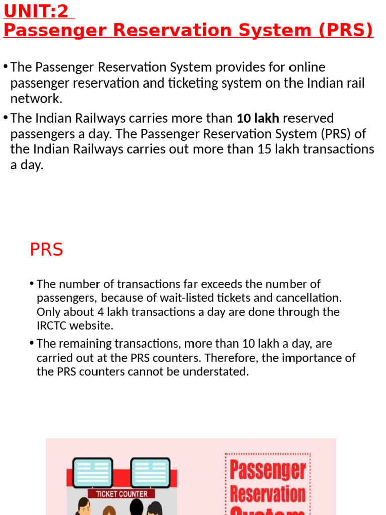 Overview of Passenger Reservation System | PDF | Computing