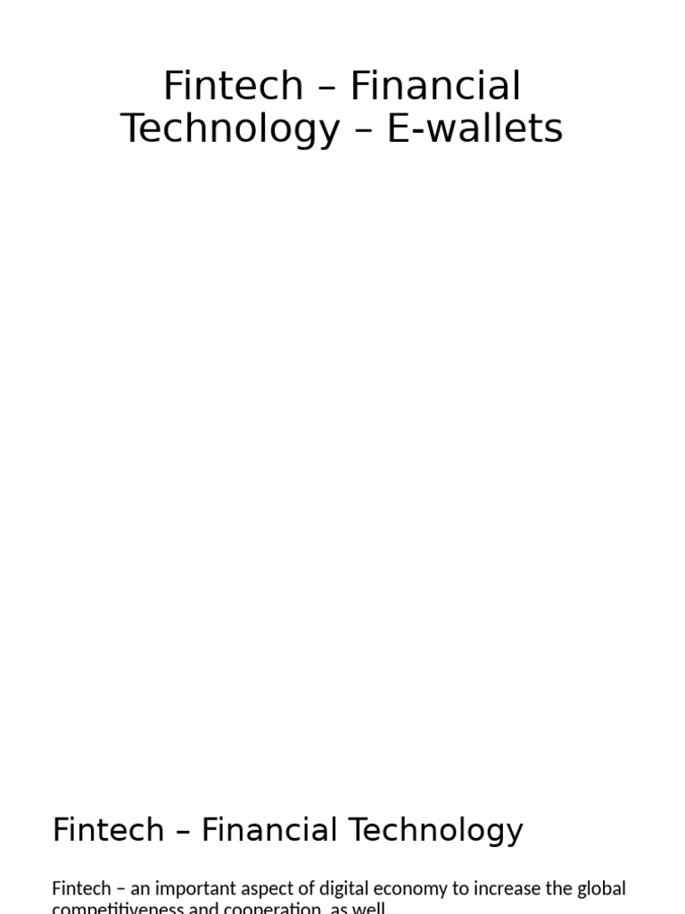 Fintech Utility Global Trade Discussed 30thjan2024 1 | PDF