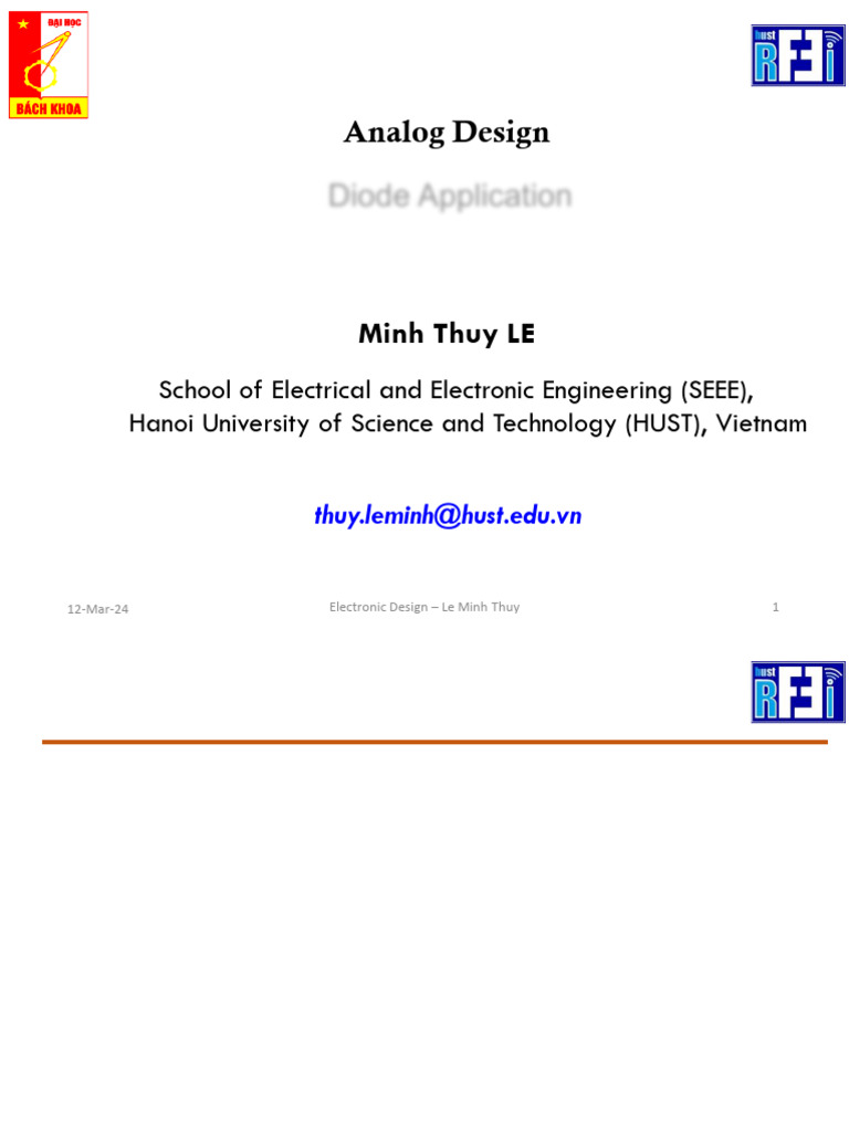 2.2.diode Application | PDF | Rectifier | Diode