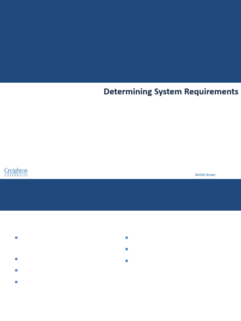 System Requirements Collection Methods | PDF | Information | Data