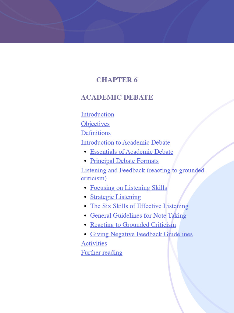 Essentials of Academic Debate Skills | PDF | Cognition