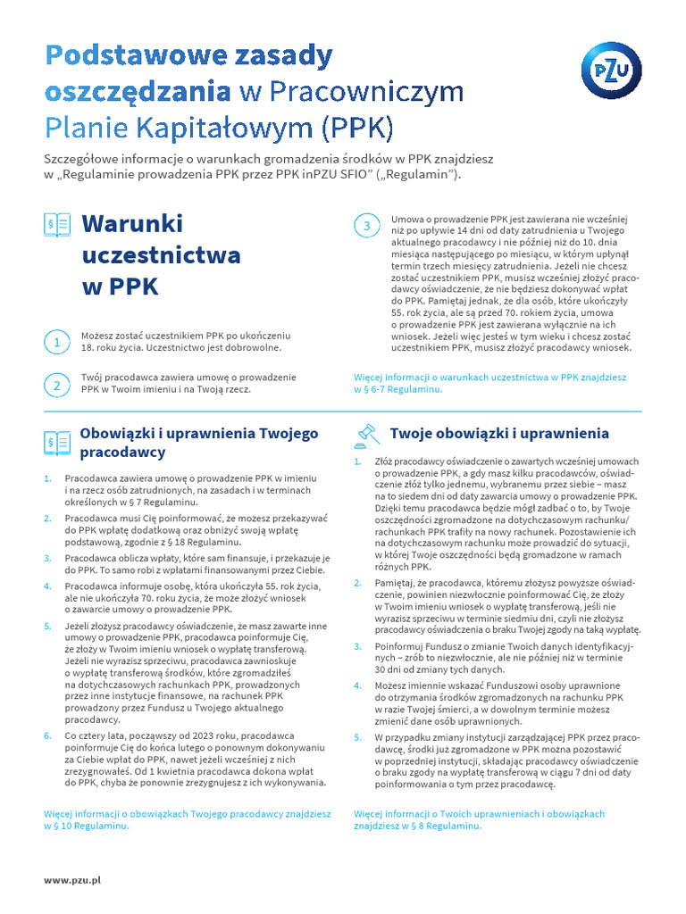 Podstawowe_zasady_oszczedzania_w_PPK | PDF