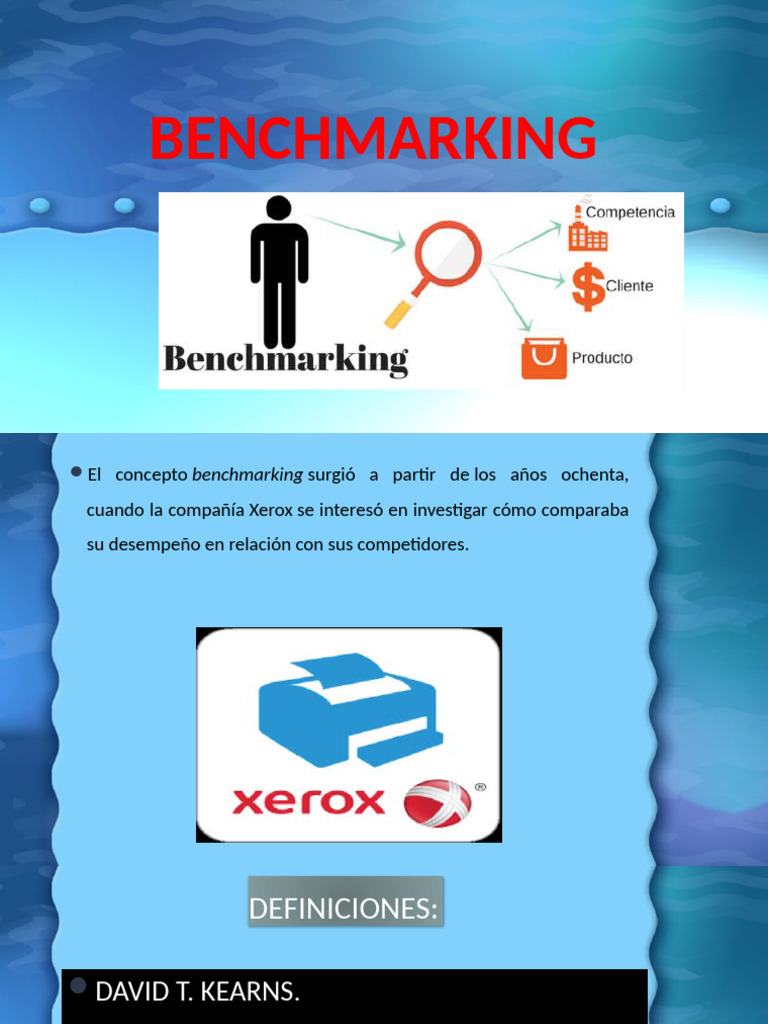 Guía Completa sobre Benchmarking Empresarial | PDF | Benchmarking ...