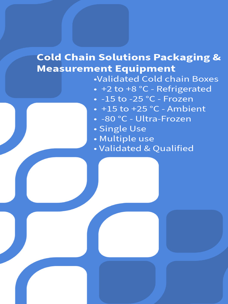 Cold Chain Packaging Solutions | PDF