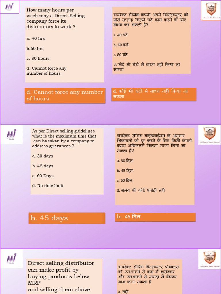 Sample English Hindi | PDF