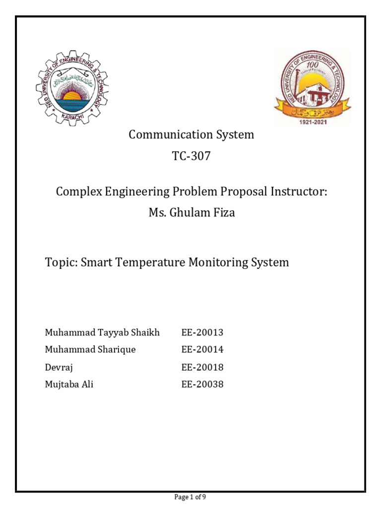 CS CEP Report | PDF | Modulation | Electricity